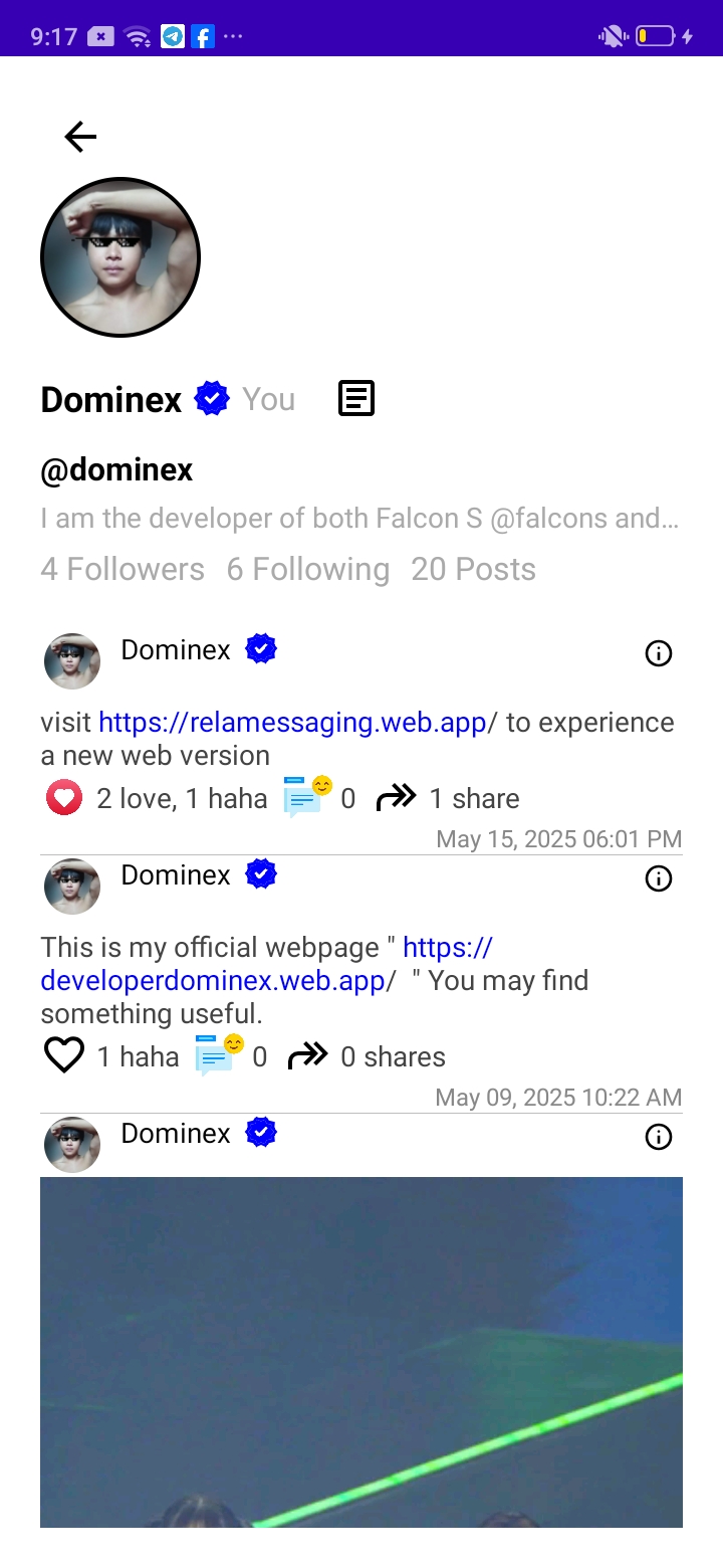 Profile Screenshot